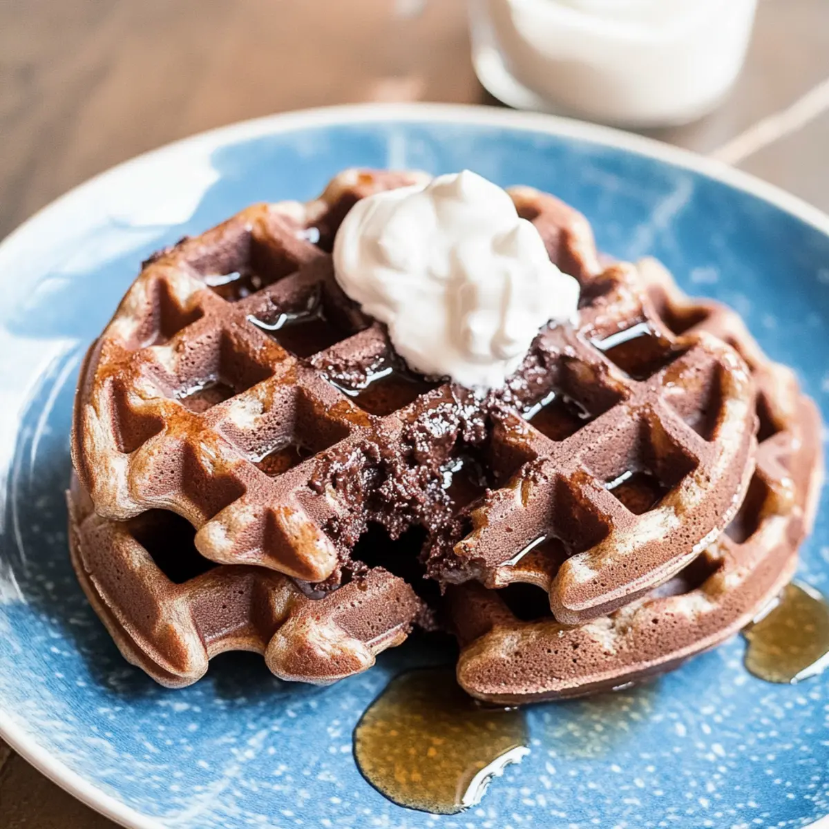 Irresistible Brownie Waffle: Your New Keto Dessert Crush