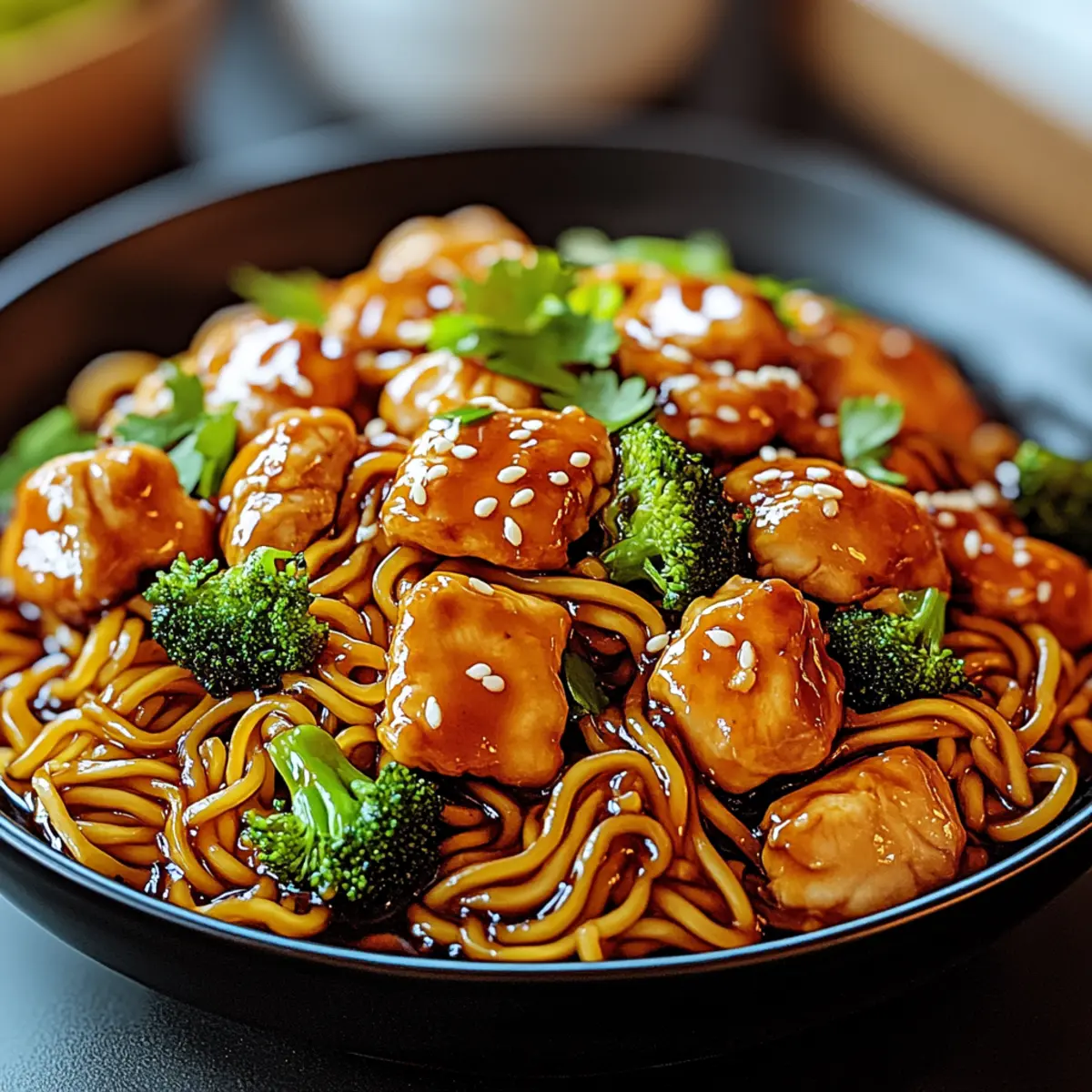 Savory Chicken Teriyaki Noodles in Under 30 Minutes