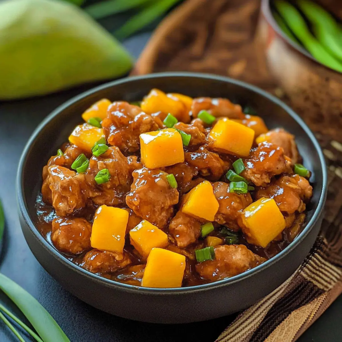 Savor Summer with Chinese Style Mango Chicken Stir Fry