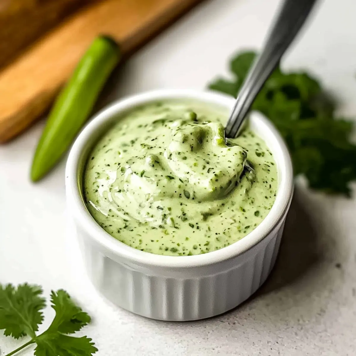 Creamy Cilantro Garlic Sauce to Elevate Any Meal