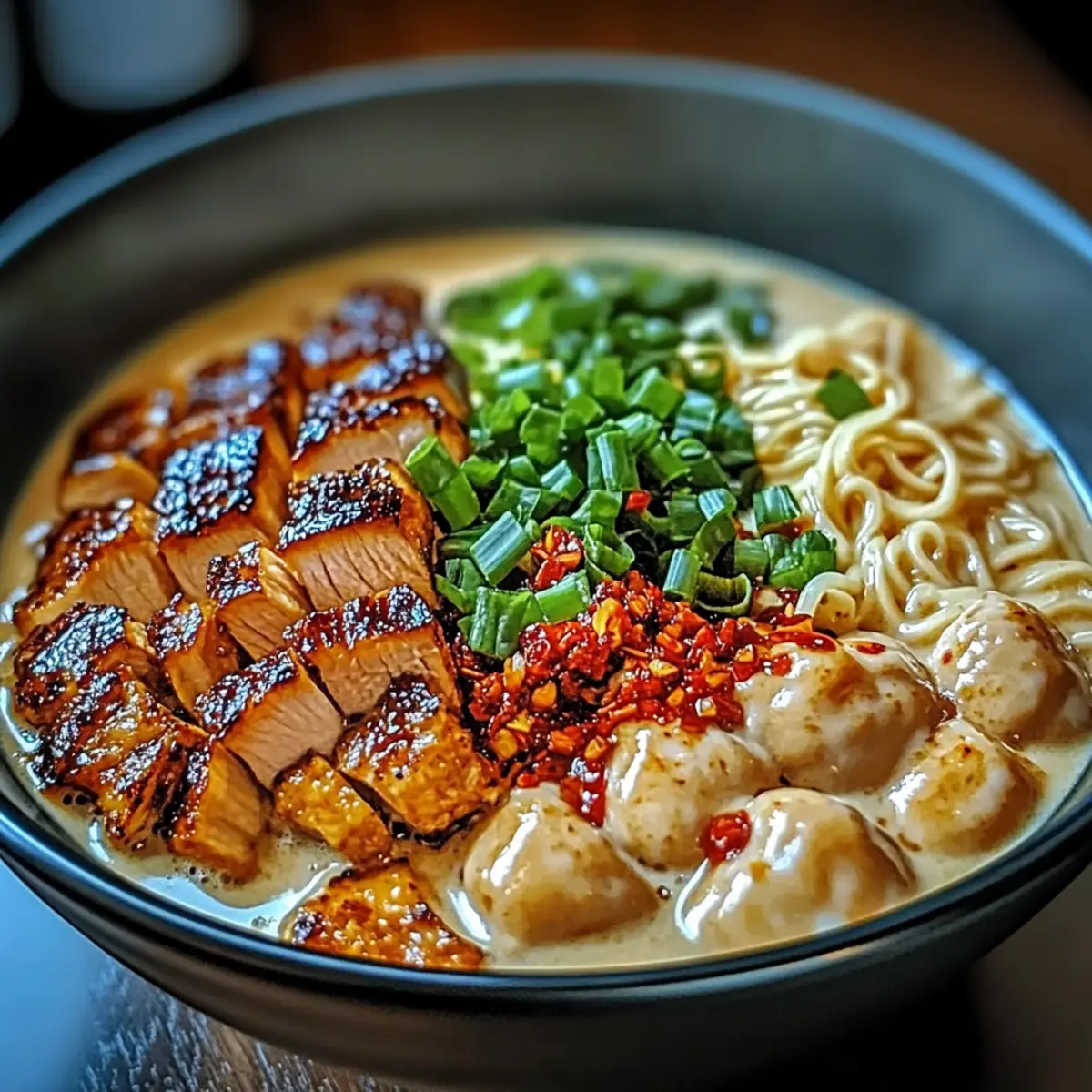 Spice Up Your Night with Fiery Chicken Ramen Comfort