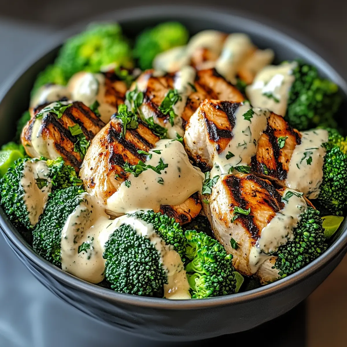 Delicious Grilled Chicken & Broccoli Bowls for Busy Weeknights