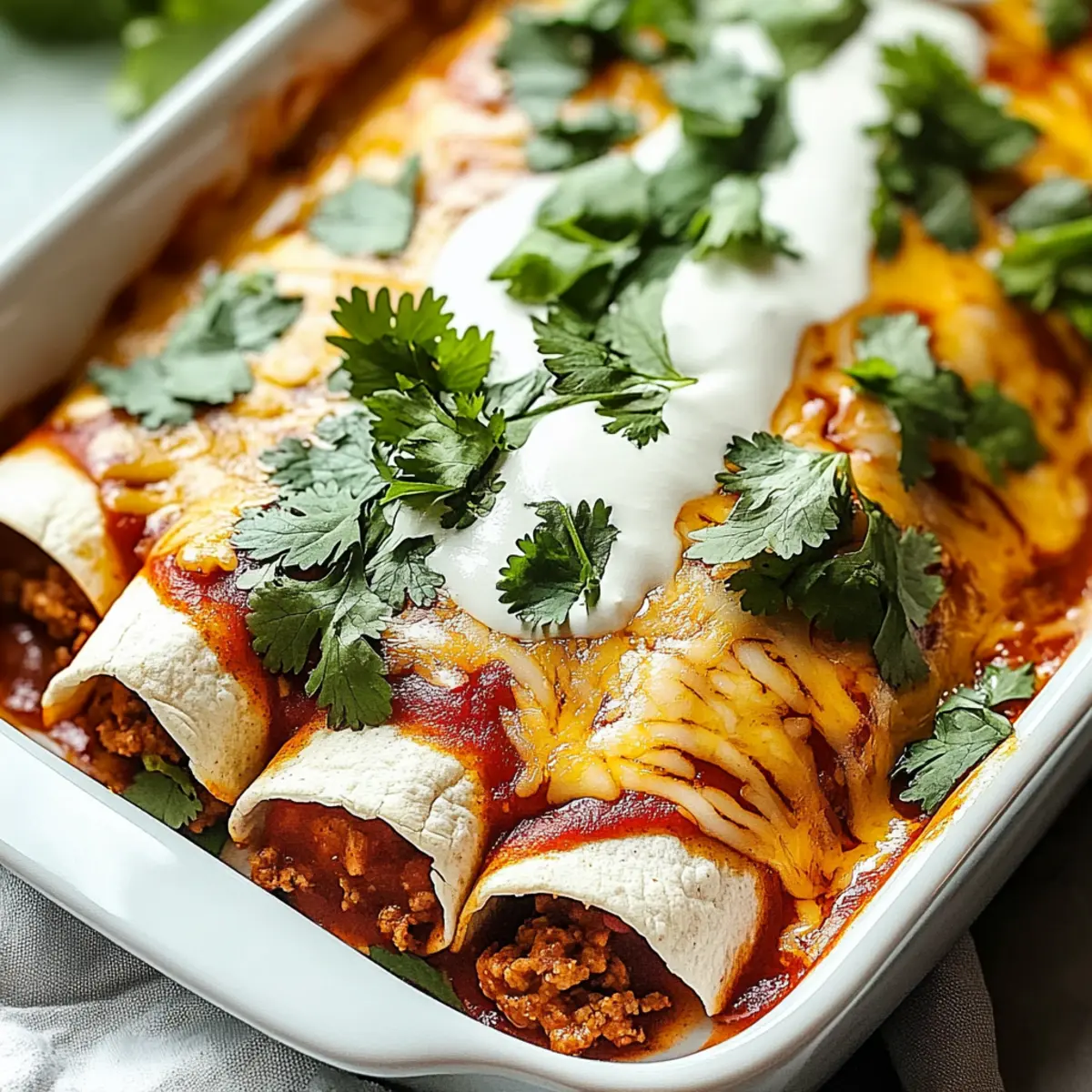 Ground Beef Enchiladas: A Cozy, Customizable Dinner Delight