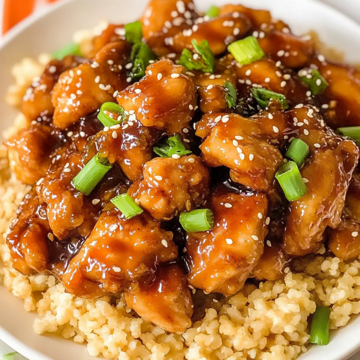 Savory Orange Chicken Made Easy in Your Slow Cooker