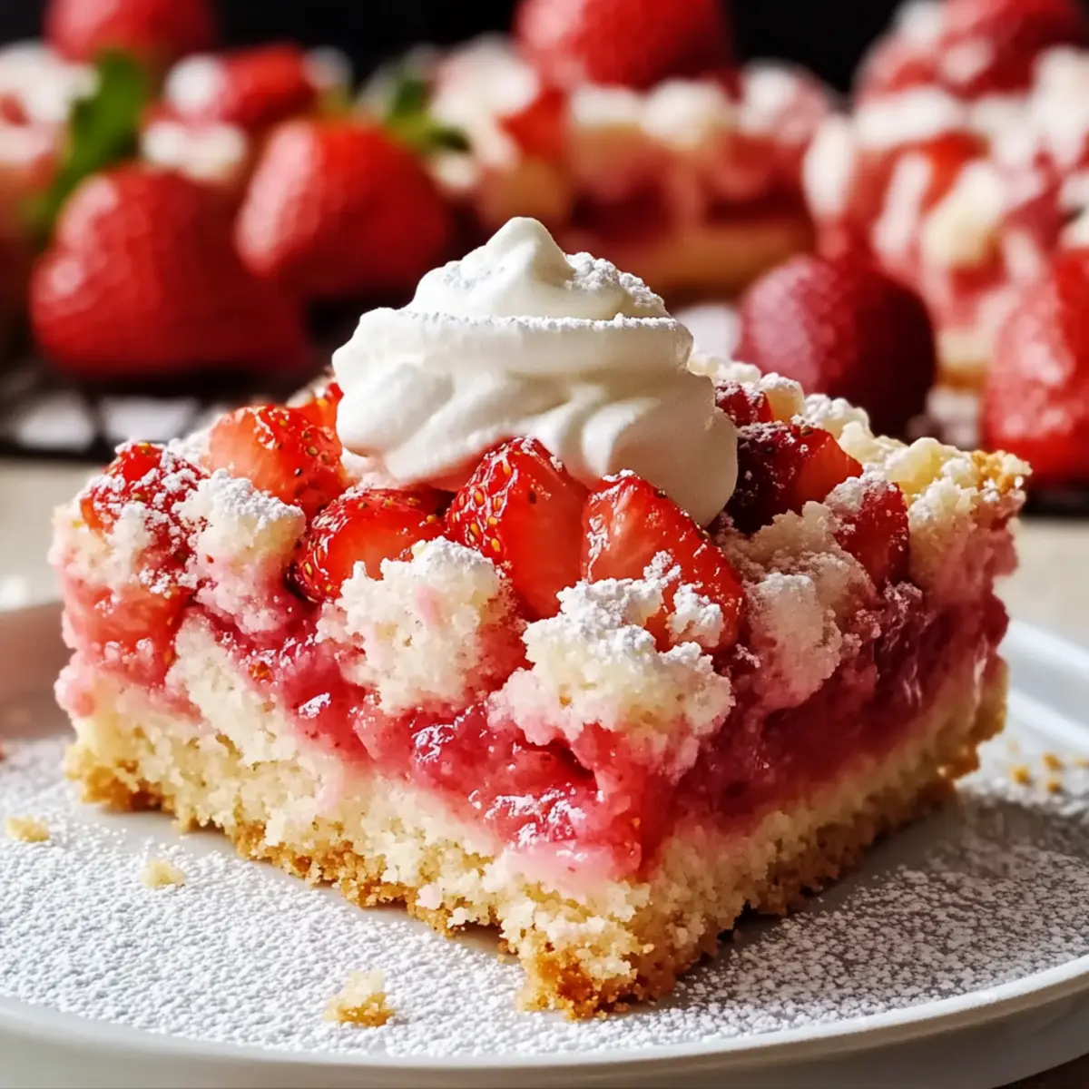 Delicious Strawberry Shortcake Bars for Your Summer Gatherings