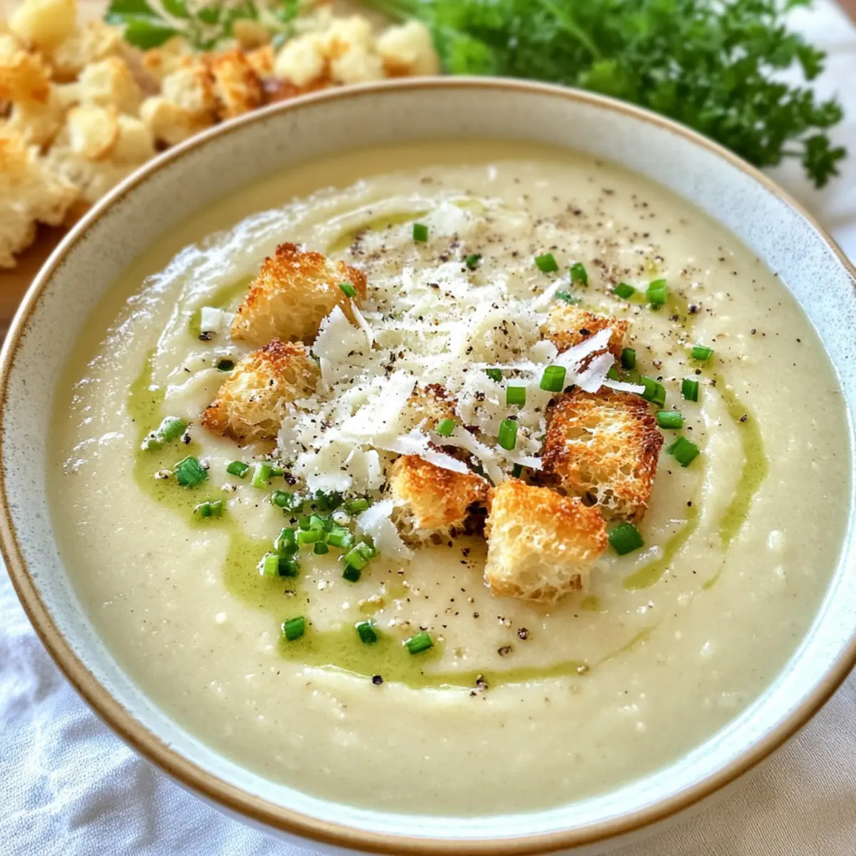 Creamy Roasted Garlic Potato Soup for Cozy Nights