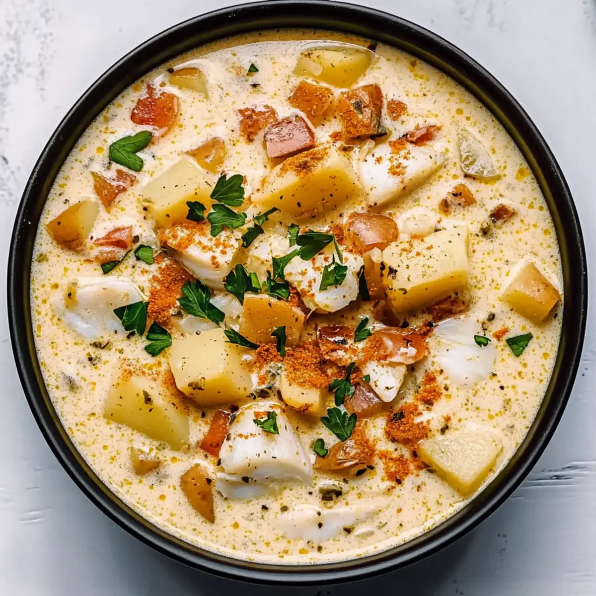 Comforting Fish Chowder: A Hearty Twist for Cozy Nights