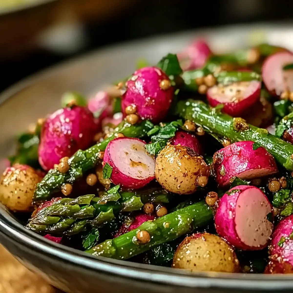 Roasted Asparagus and Radishes: A Springtime Delight