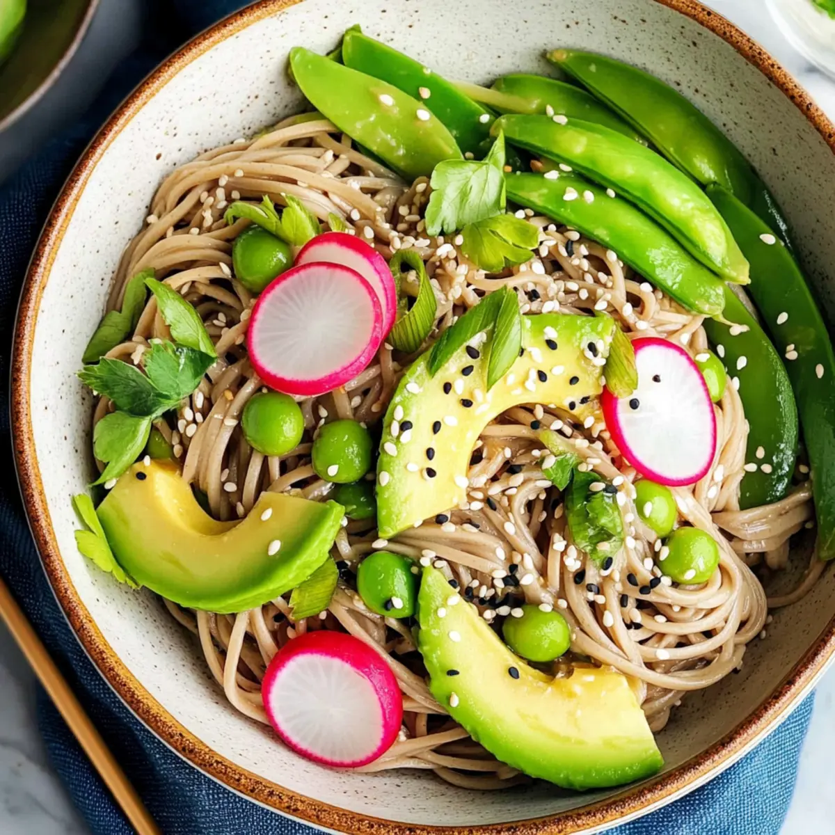 Delicious Sesame Soba Noodles for a Fresh, Healthy Meal