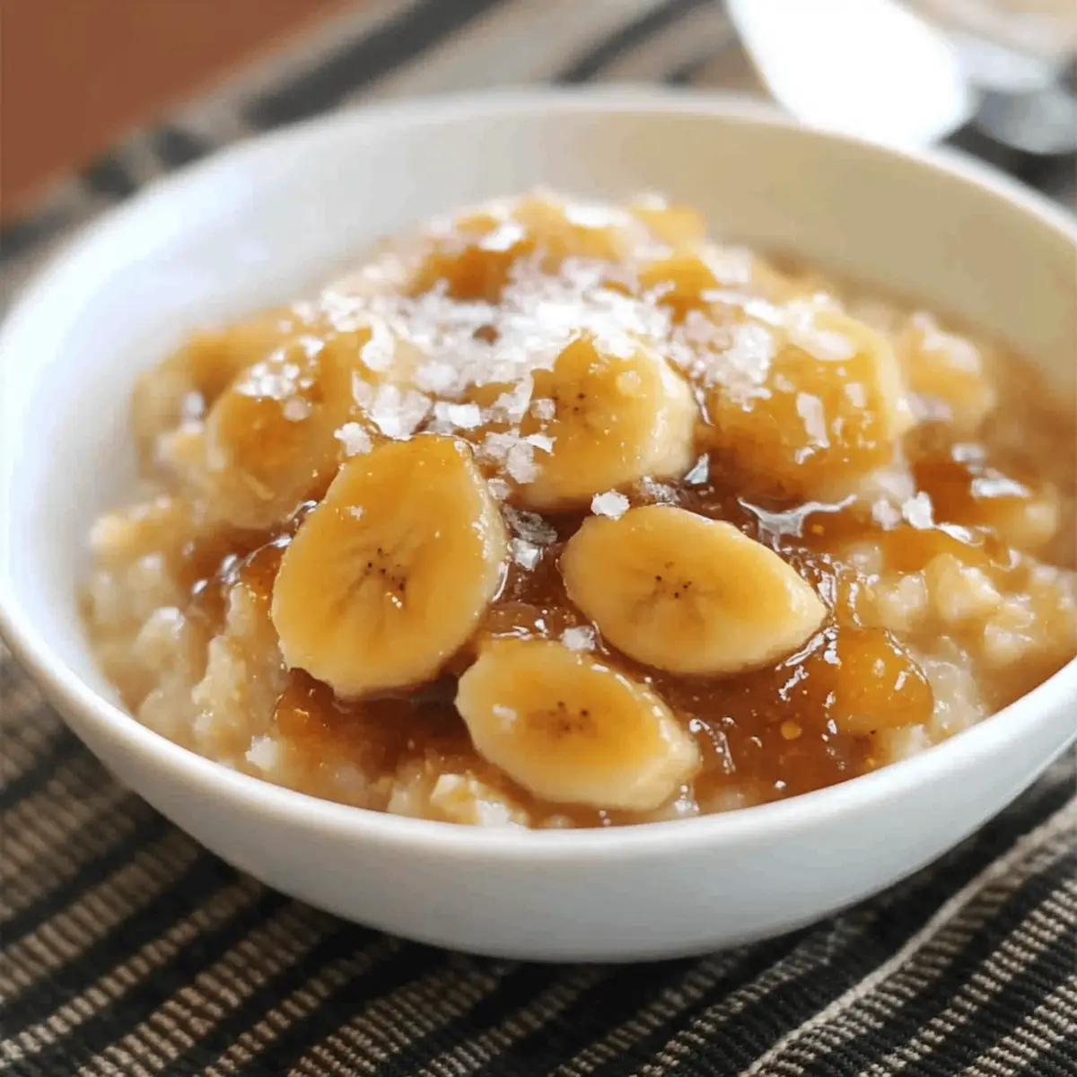 Caramelized Banana and Fig Oatmeal for a Cozy Breakfast Delight