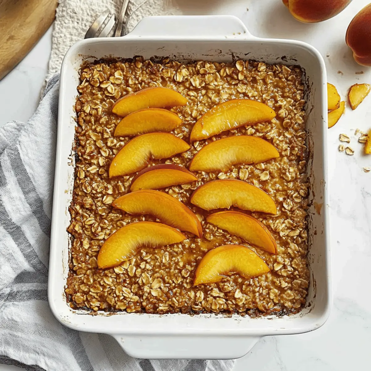 Peach Baked Oatmeal: A Cozy, Customizable Breakfast Treat
