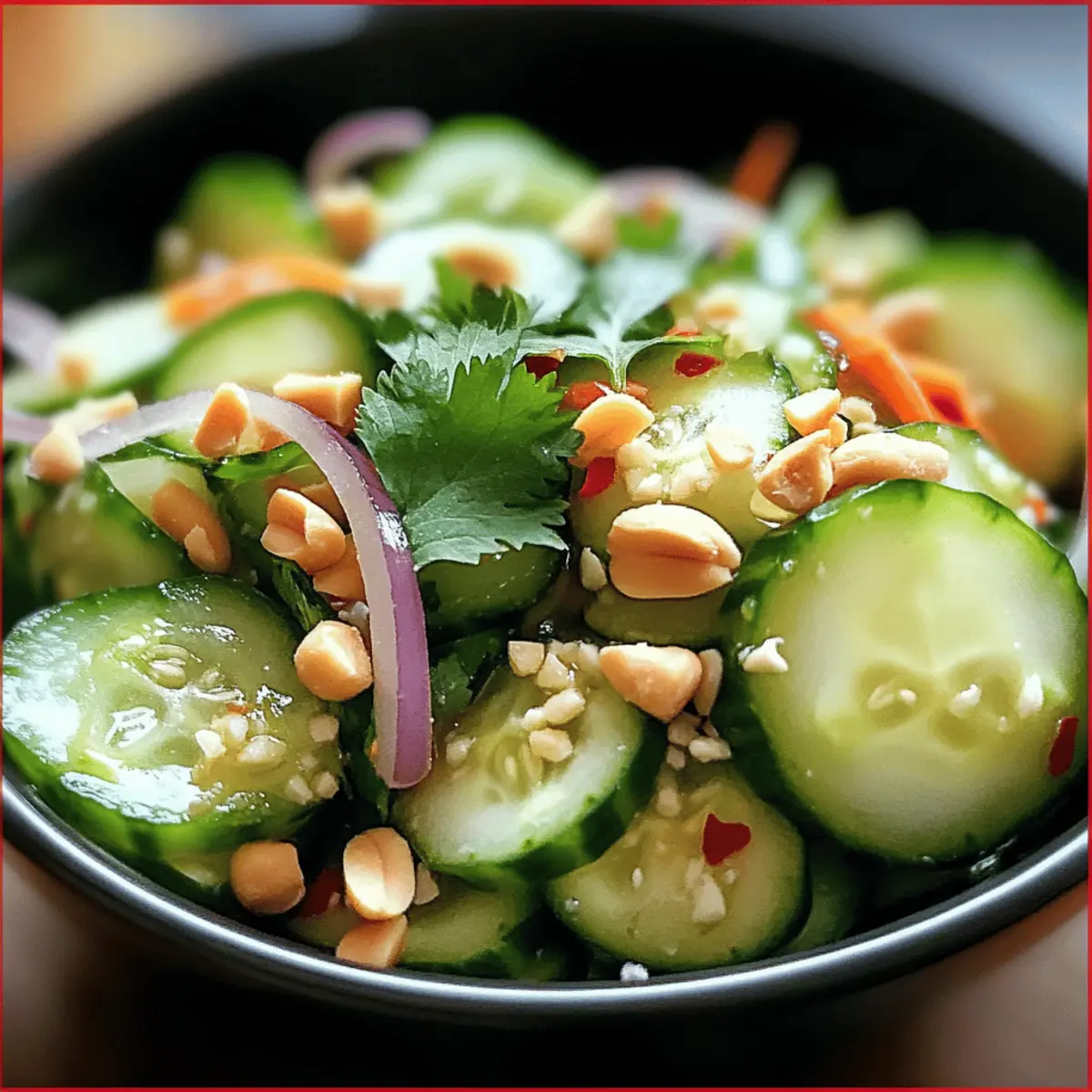 Fresh Thai Cucumber Salad That’s Perfectly Crisp and Zesty