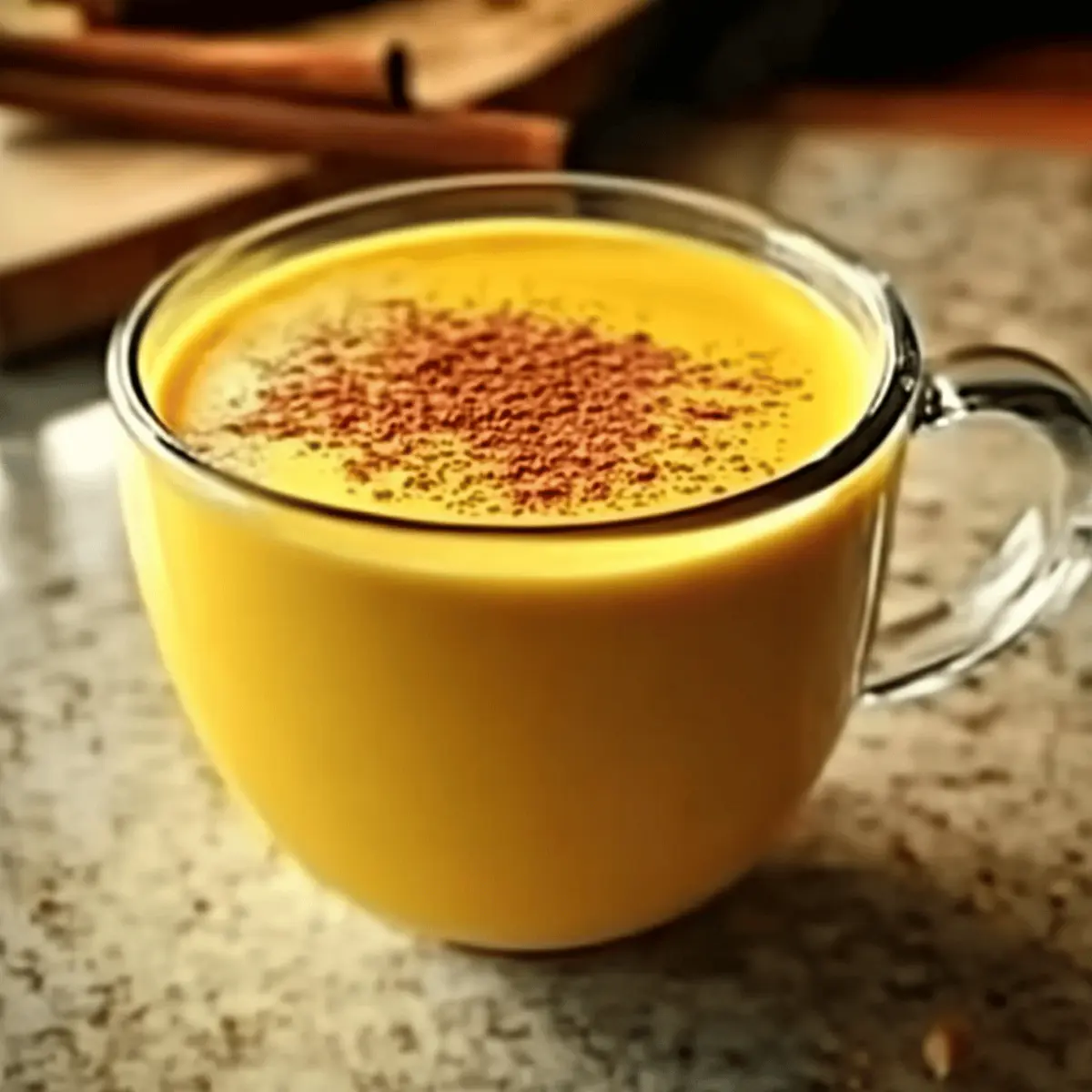 Golden Glow Turmeric Latte Bliss: Your Cozy Comfort Drink