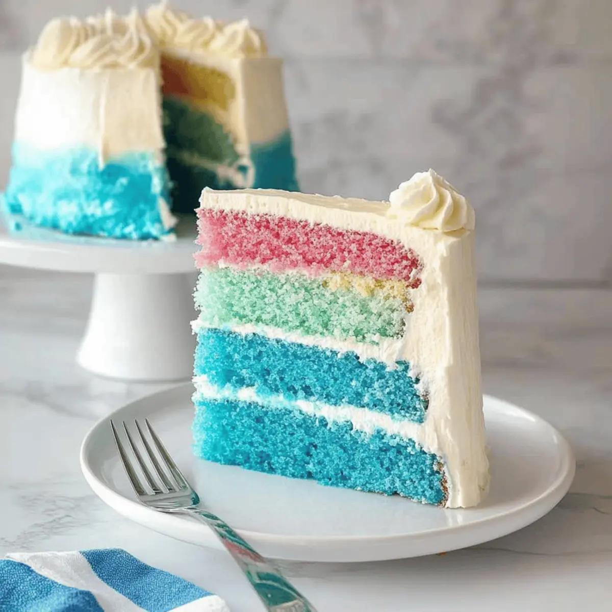 Kool-Aid Ombre Cake: Brighten Your Celebrations with Flavor!