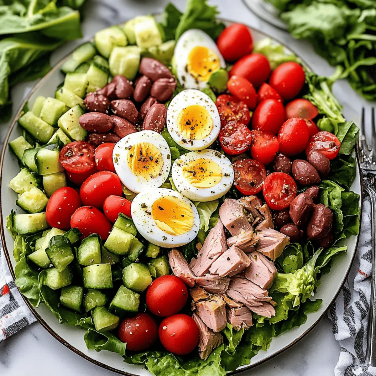 Vibrant Niçoise Salad: Fresh, Healthy, and Customizable Delight