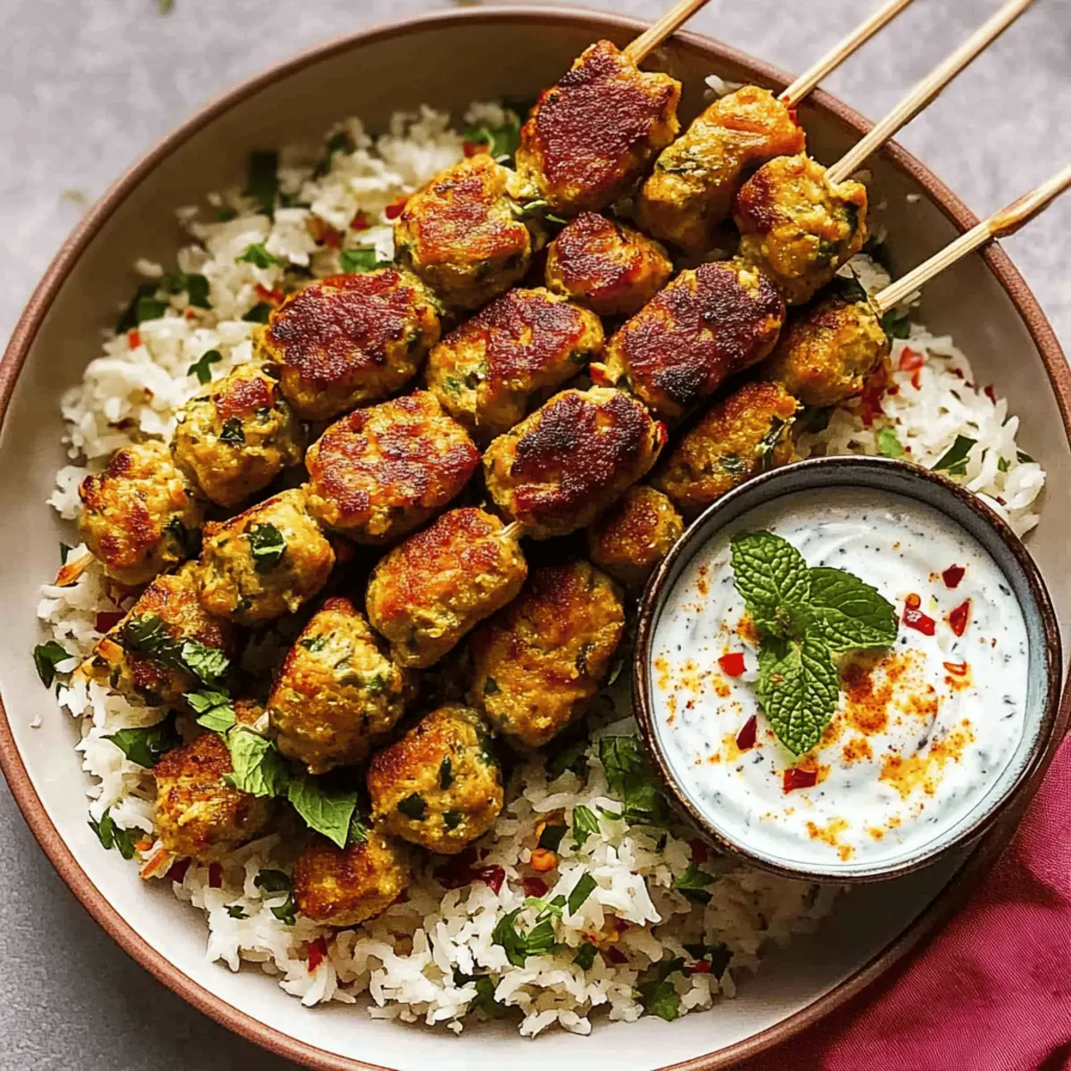 Savory Fish Koftas with Minted Yogurt for Fresh Flavor Fans