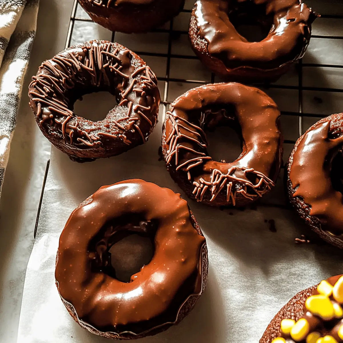Irresistible Baked Frosted Chocolate Donuts You’ll Love