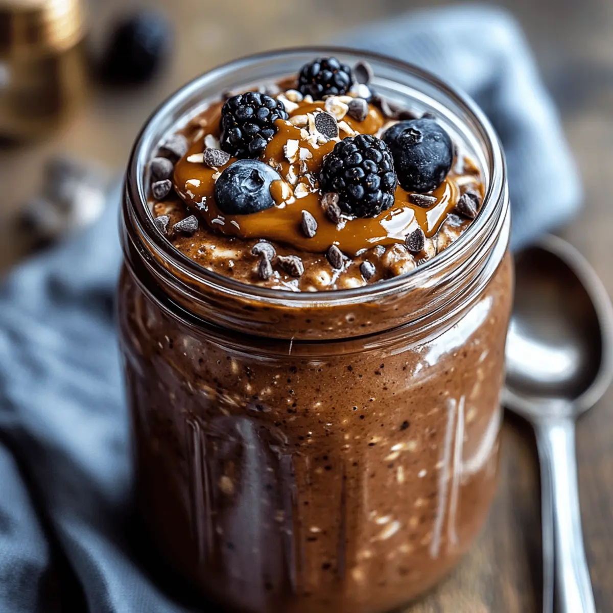 Brownie Batter Overnight Oats: Indulgent Fun in a Jar
