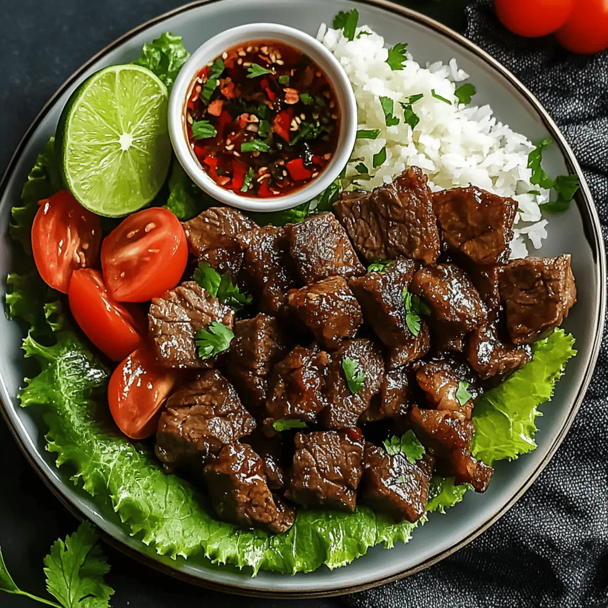 Savory Cambodian Pepper Beef (Lok Lak) in Just 30 Minutes