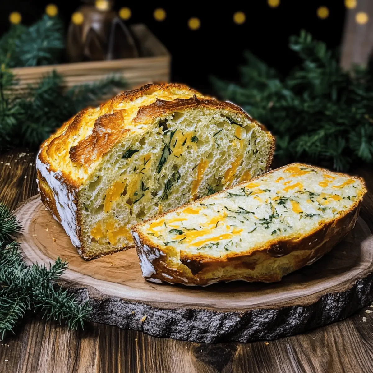 Cheddar and Herb Soda Bread for Cozy Winter Evenings