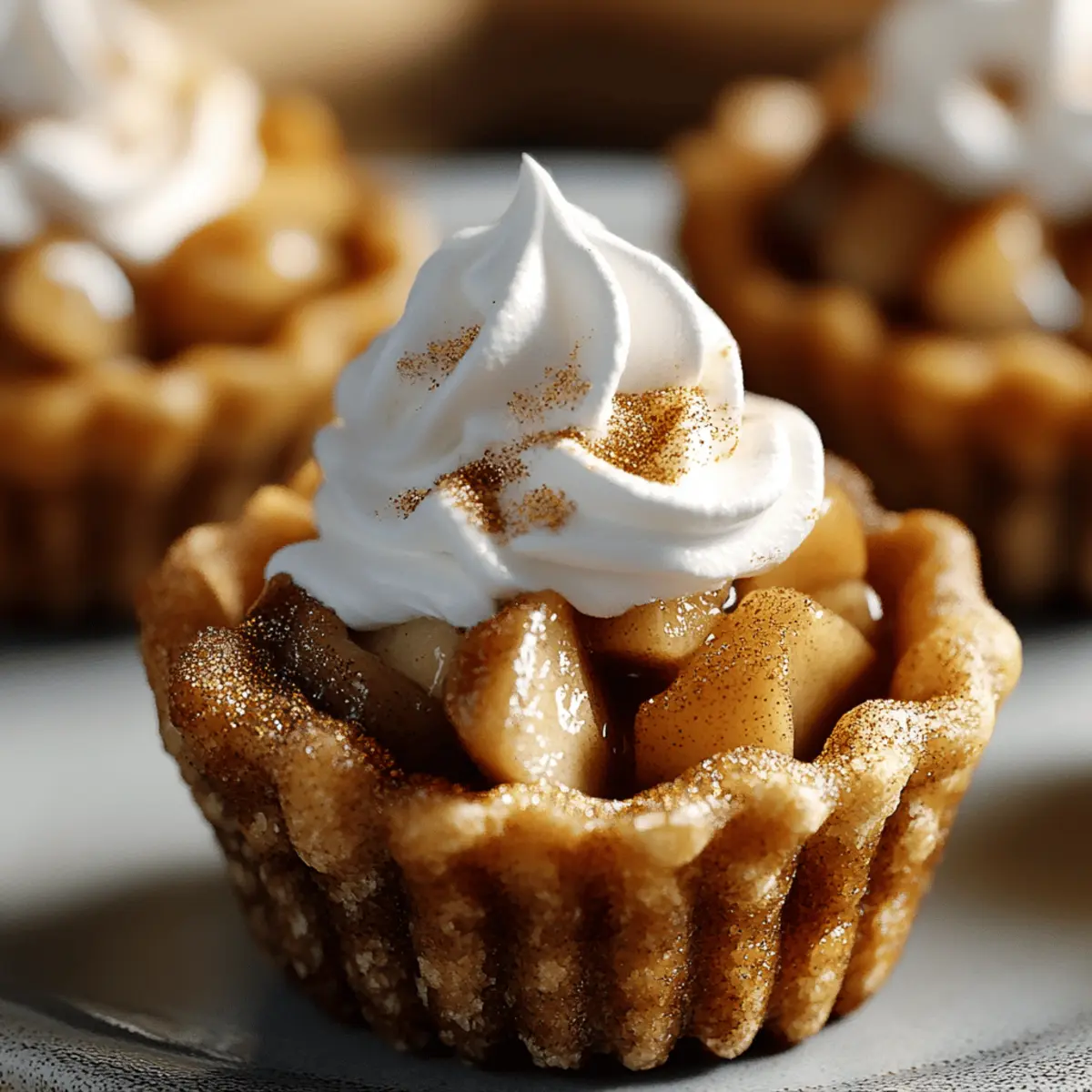 Cinnamon Churro Apple Pie Cups: Your New Fall Dessert Favorite