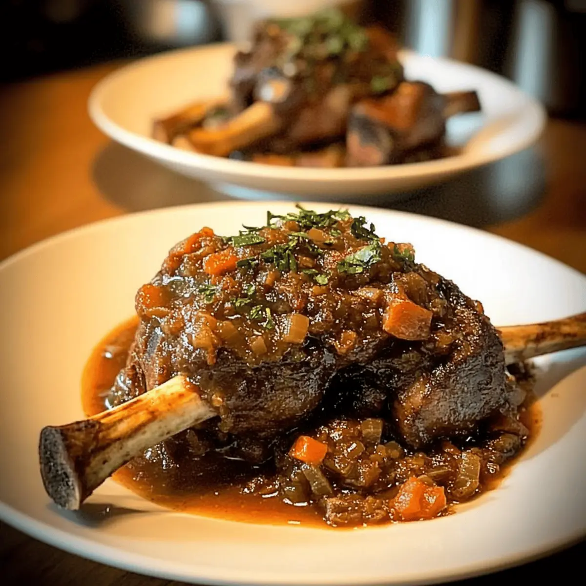 Discover Irresistibly Tender Coffee-Braised Lamb Shanks