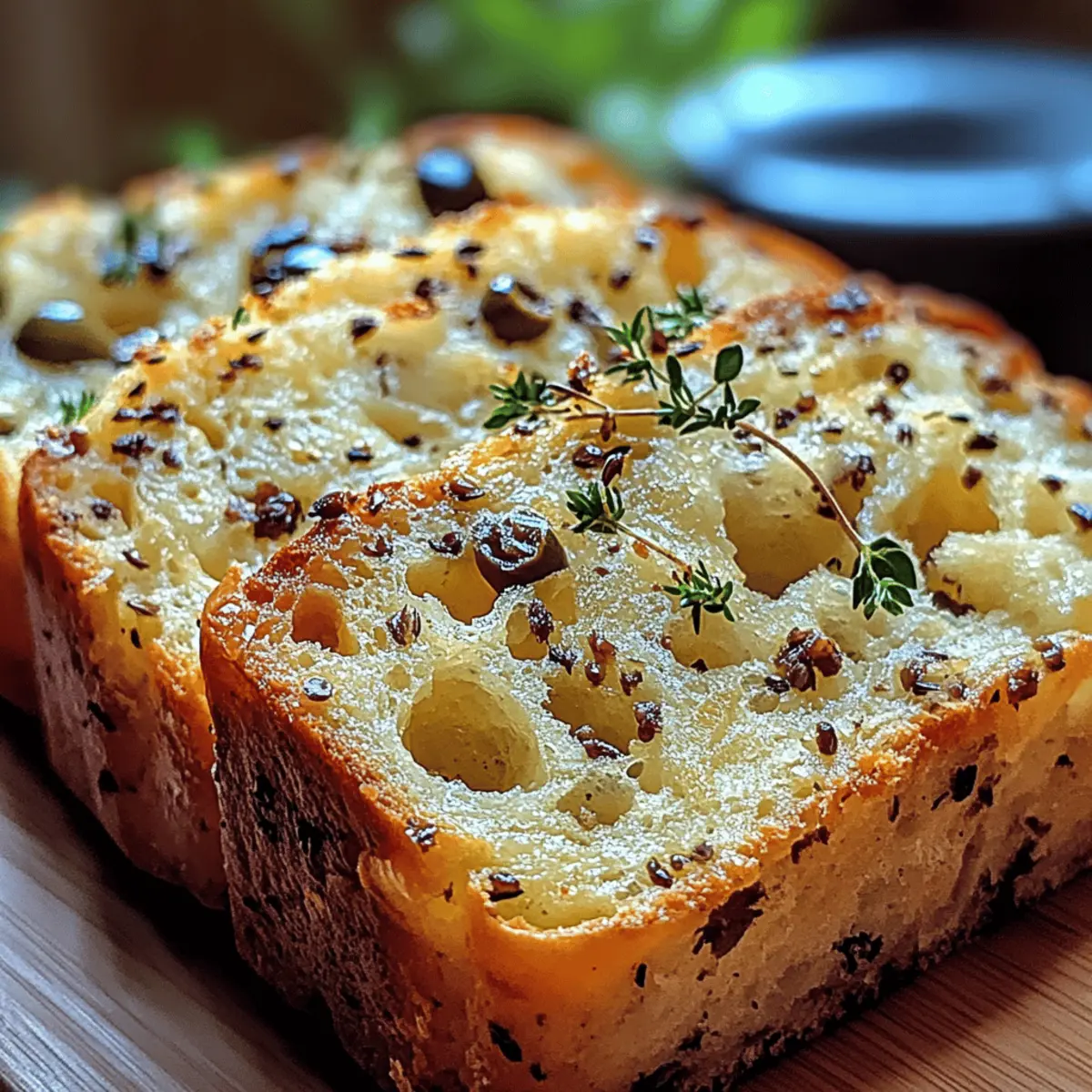 Cheese and Olive Quick Bread: Your New Cozy Comfort Dish