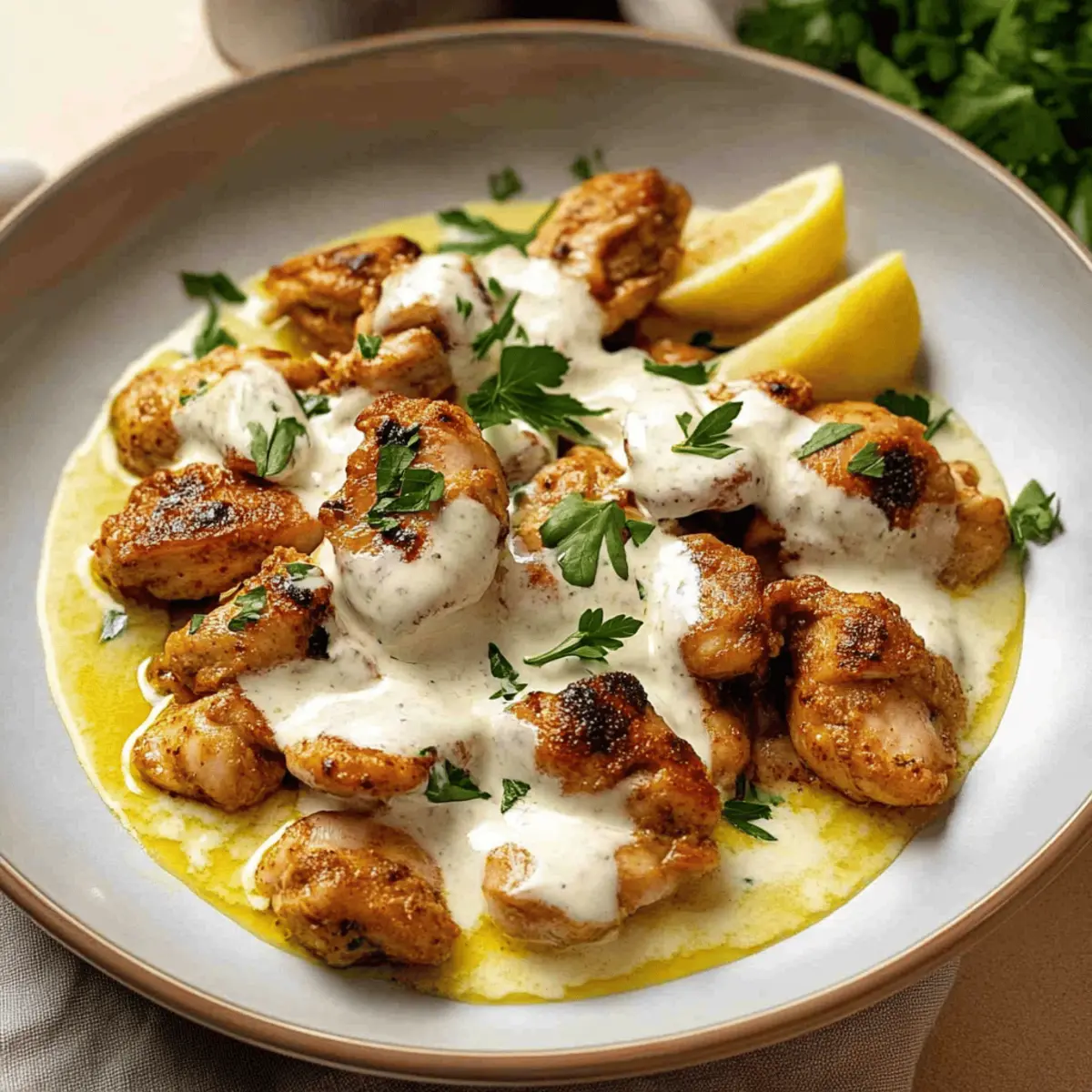 Deliciously Tender Lebanese Lemon Garlic Chicken – Al Aseel Style