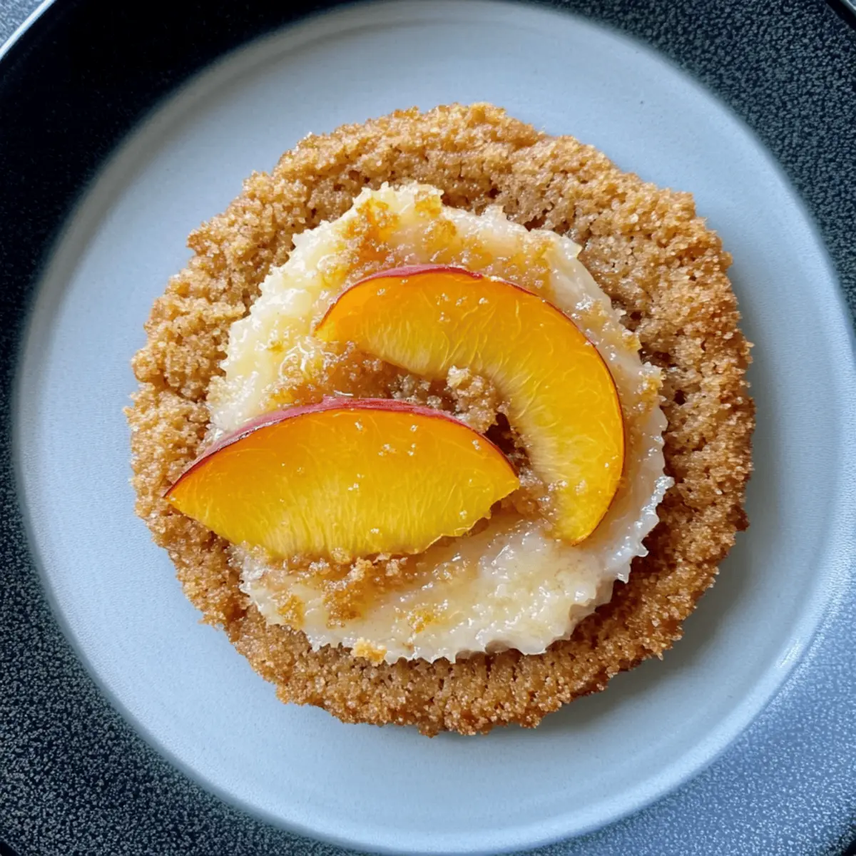 Peach Upside-Down Cookies: Summer's Sweetest Surprise