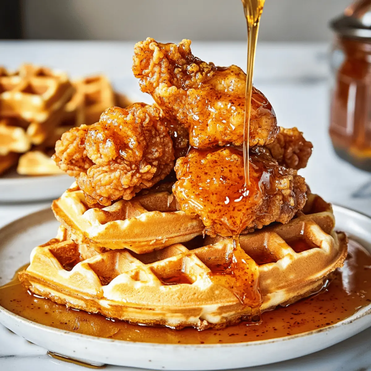 Ultimate Honey Fried Chicken and Waffles for Cozy Brunch Bliss