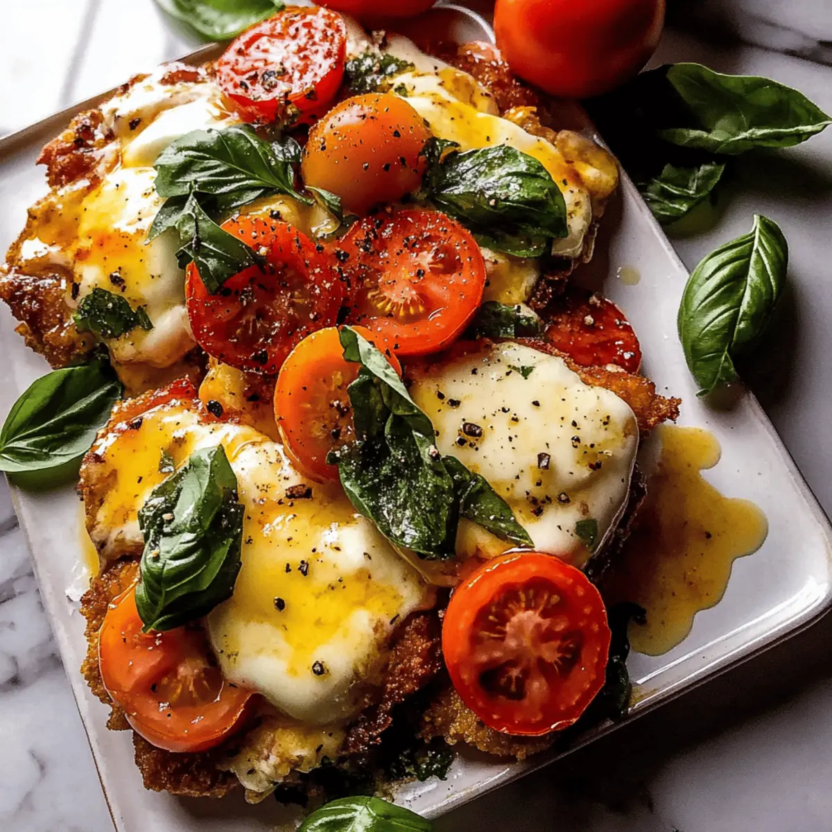 Caprese Chicken Parmesan: A Fresh Twist on Comfort Food