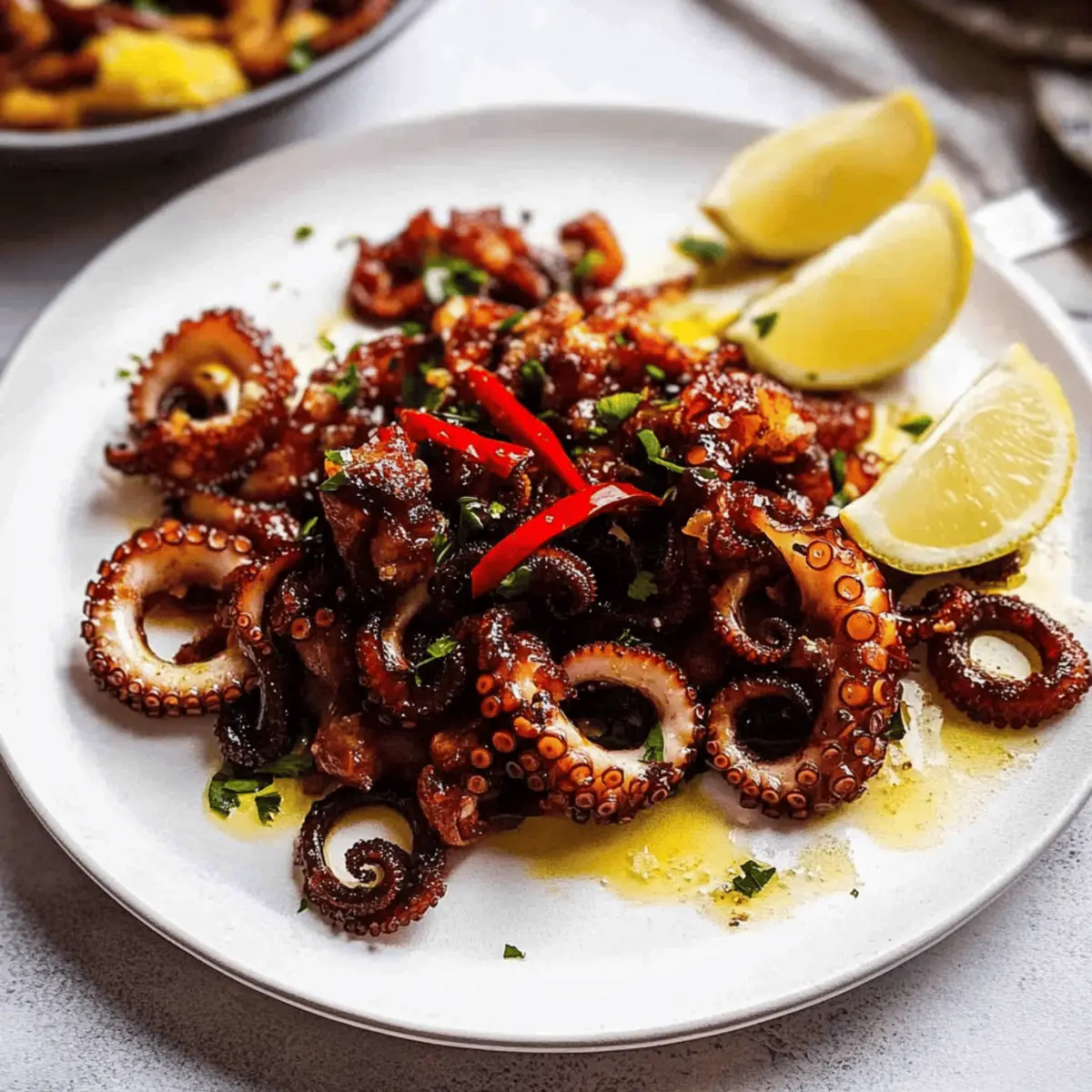 Crispy Marinated Baby Octopus: A Flavorful Mediterranean Delight
