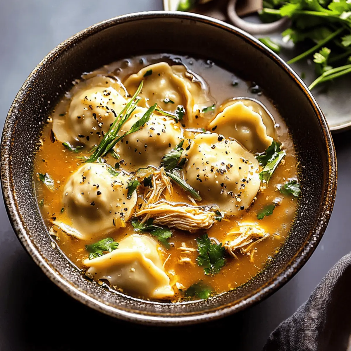 Cozy Veggie Chicken Dumpling Soup in Just 20 Minutes