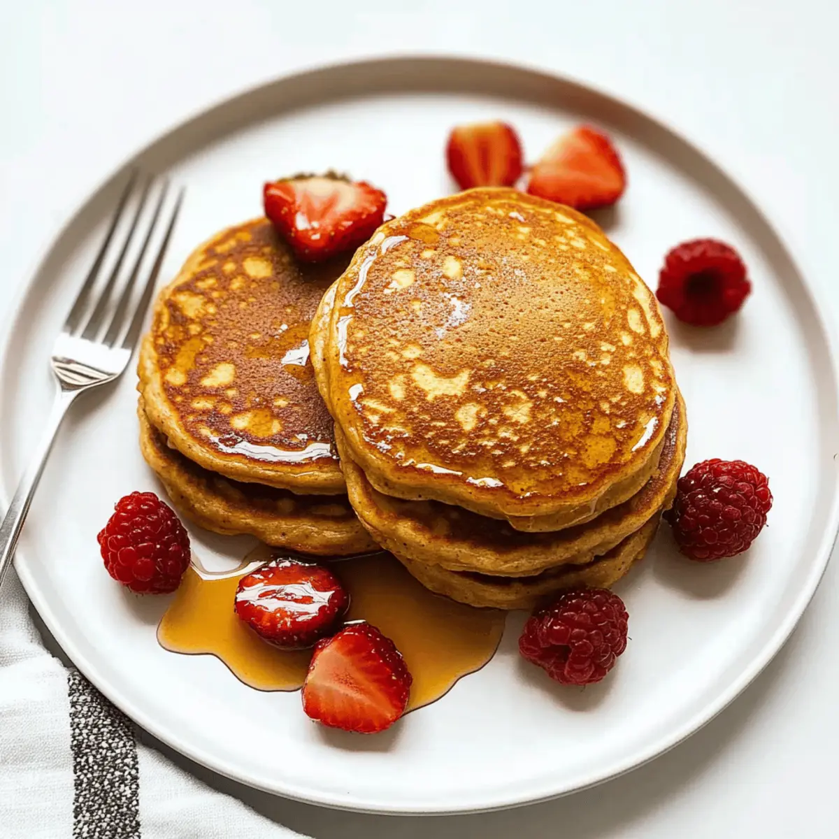 Irresistibly Fluffy Almond Butter Pancakes for a Healthy Start