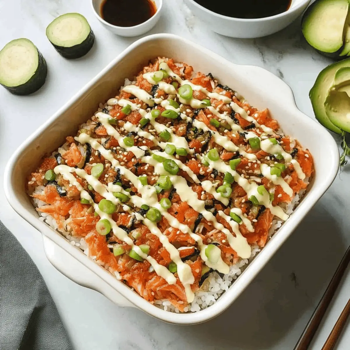 Mouthwatering Sushi Bake: Customize Your Perfect Dish