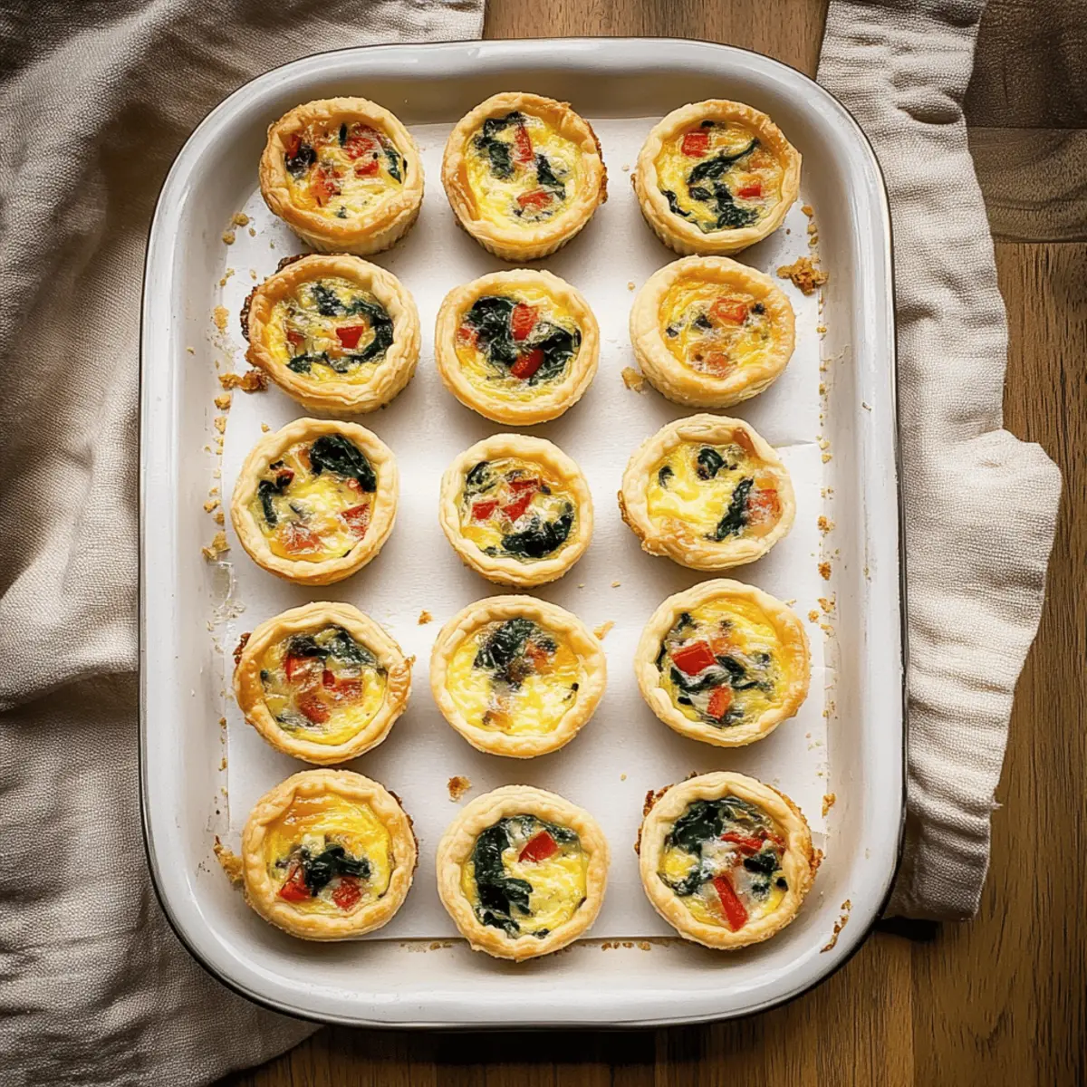 Savory Mini Quiche: Your Freezer-Friendly Breakfast Treat