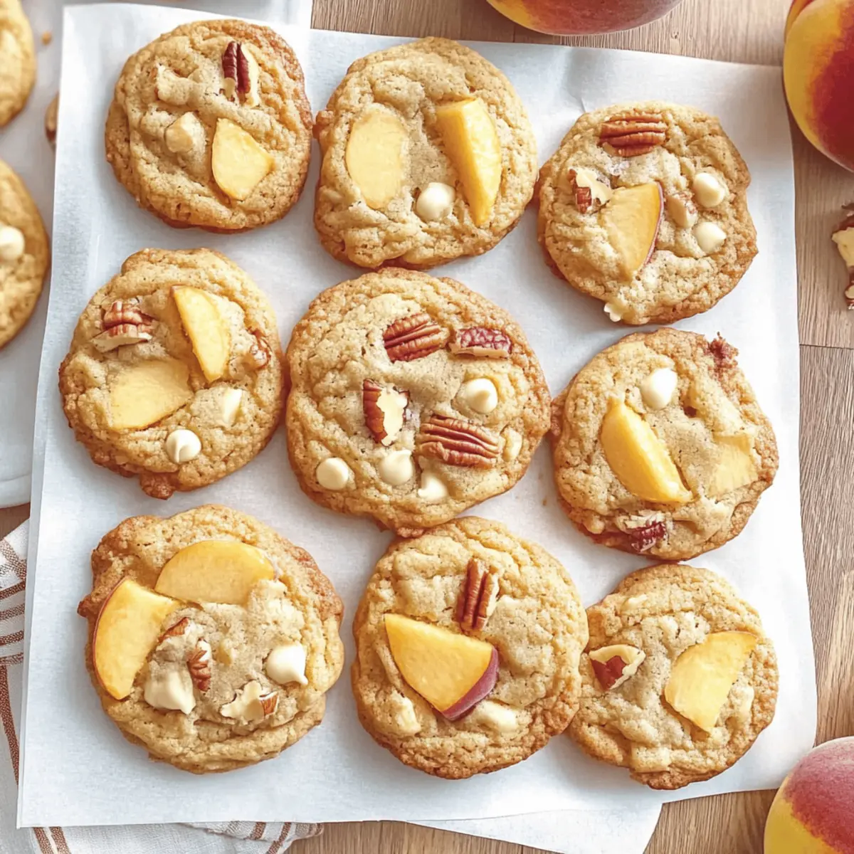 Peaches and Cream Cookies: A Sweet Summer Delight