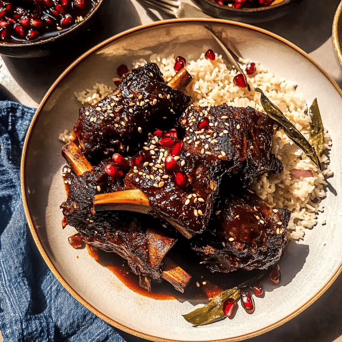 Heavenly Pomegranate Braised Short Ribs for Comfort Food Bliss