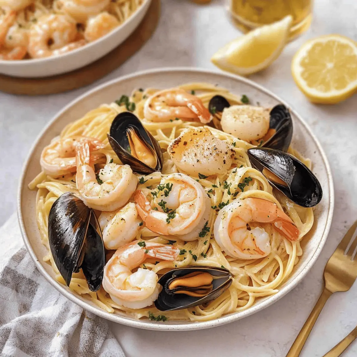 Creamy Seafood Pasta in Under 30 Minutes for a Cozy Night