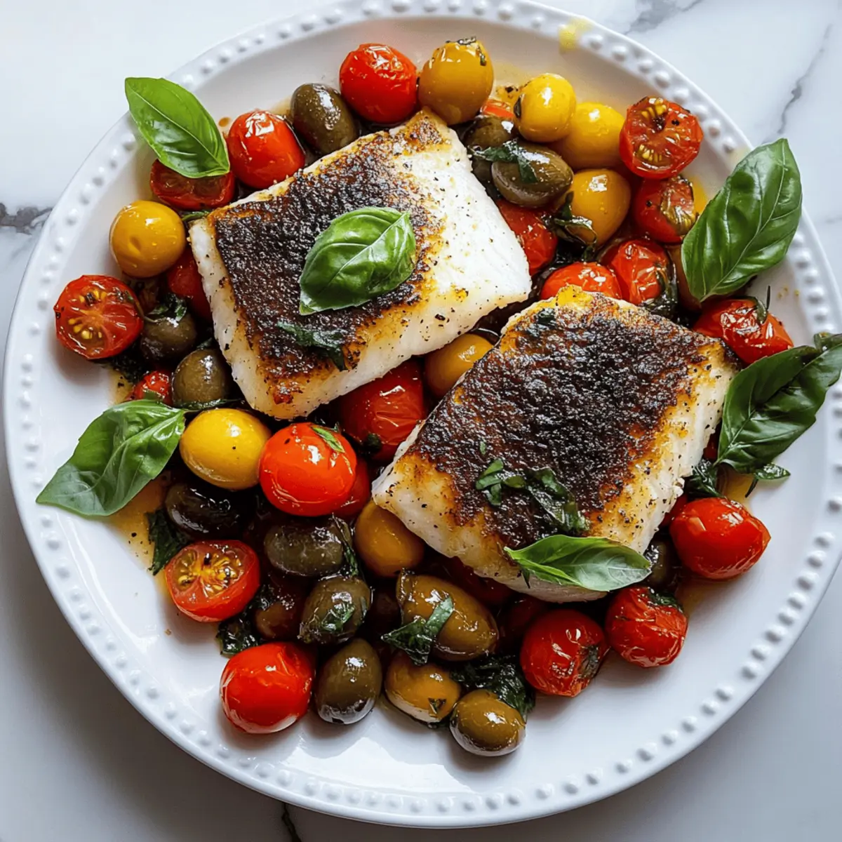 Savor Summer with Chilean Sea Bass and Olives Delight