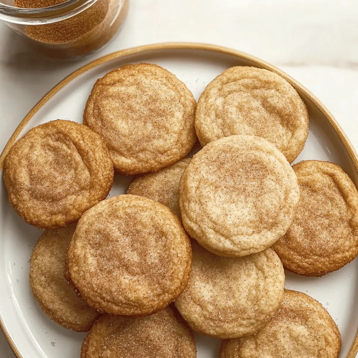 Chewy Snickerdoodles: Easy Cinnamon-Sugar Comfort Cookies
