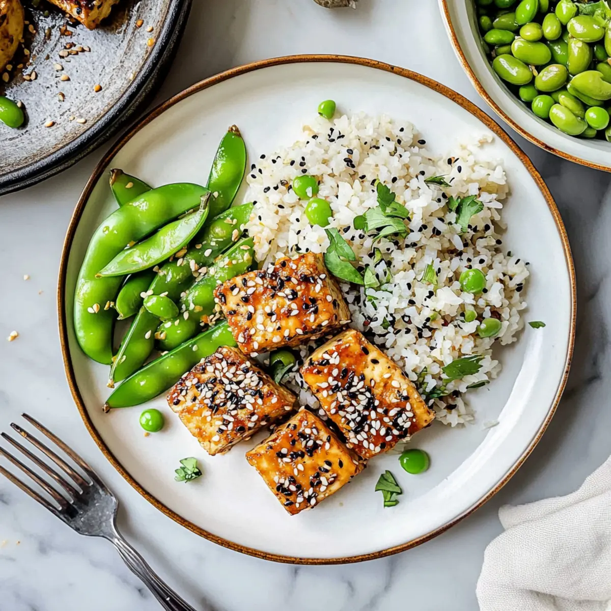 Crispy Sesame Tofu for a Quick and Healthy Delight