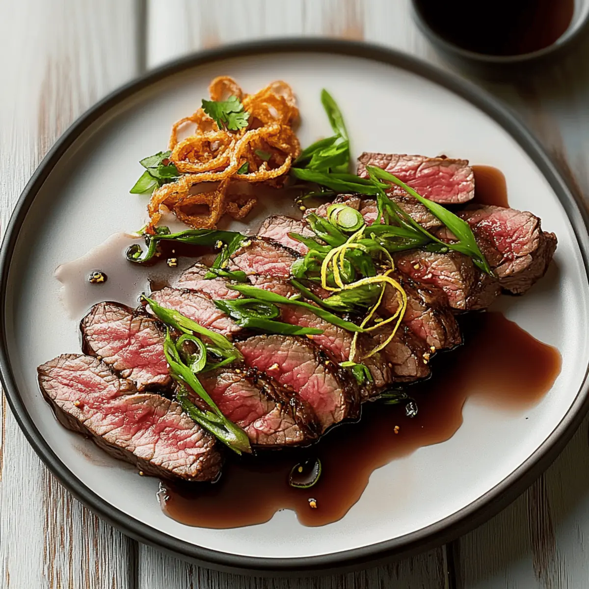Melt-in-Your-Mouth Beef Tataki with Zesty Citrus Twist
