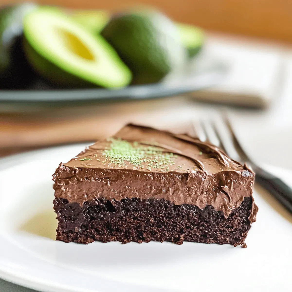 Indulgent Chocolate Avocado Cake: Guilt-Free and Delicious