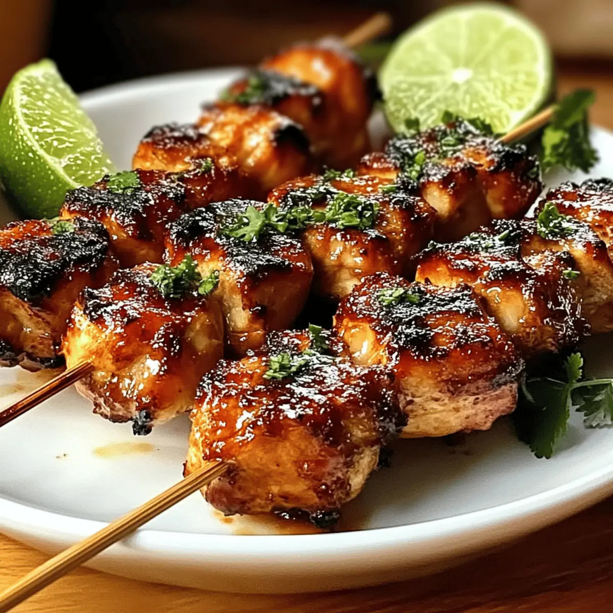 Grilled Thai Coconut Chicken Skewers for Flavorful Family Fun