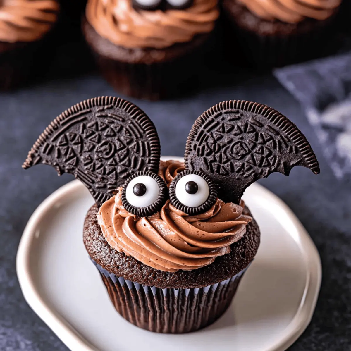 Halloween Bat Cupcakes that Delight and Spook Your Guests