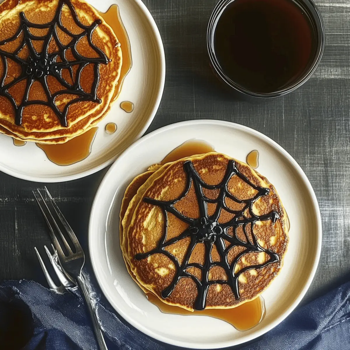 Halloween Spiderweb Pancakes That Wow Kids and Parents