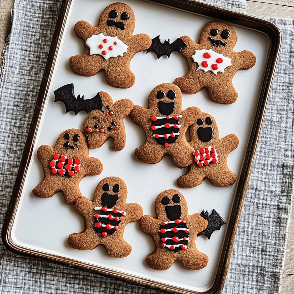 Halloween Voodoo Gingerbread Men That Spook and Delight