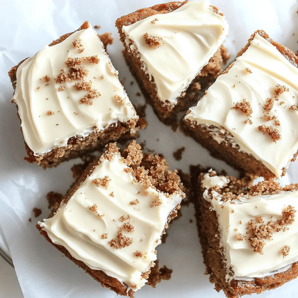 Healthy Spice Cake with Maple Cream Cheese Frosting Delight