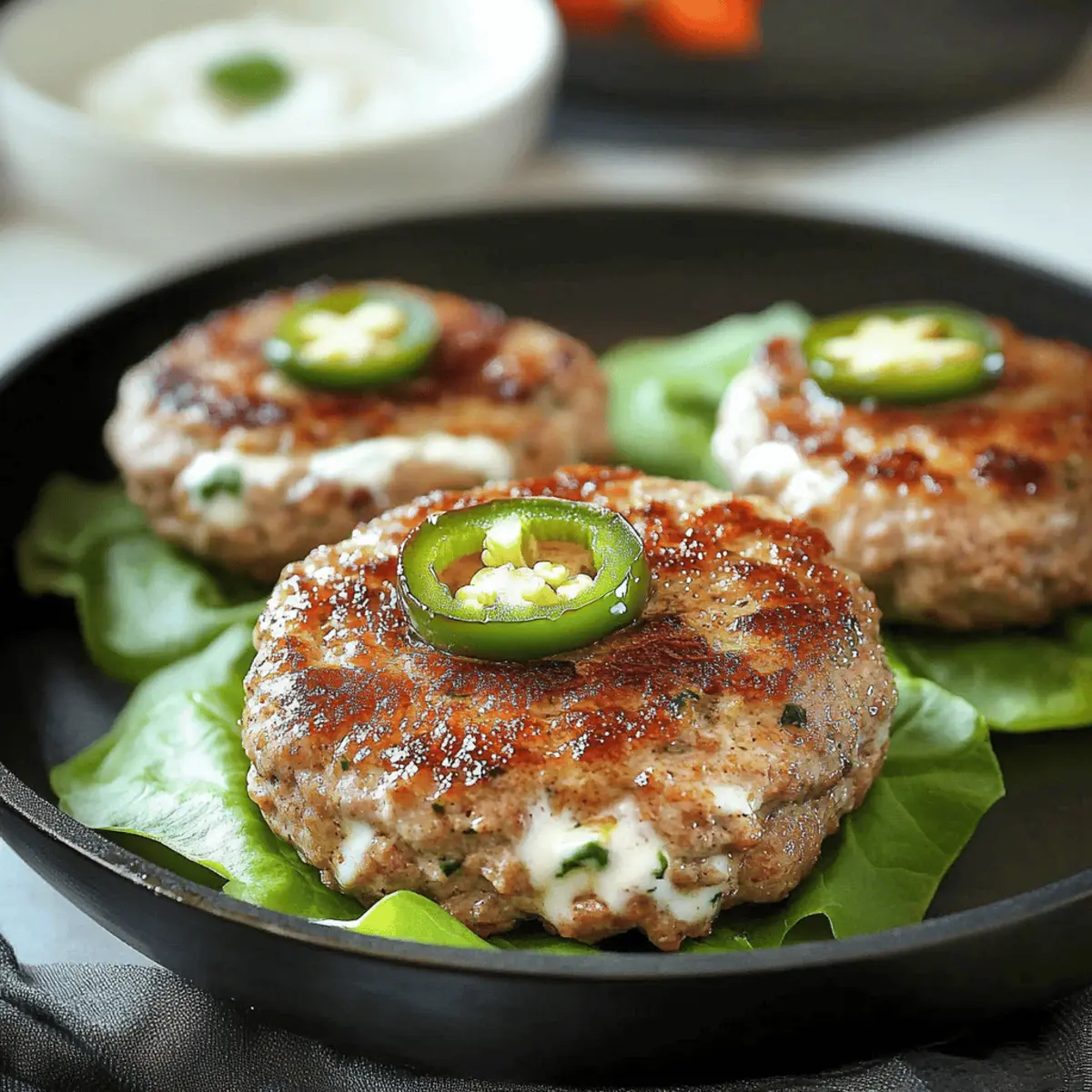 Jalapeño Popper Turkey Burgers That Will Spice Up Dinner